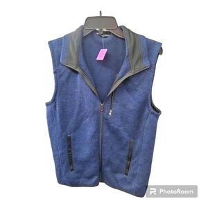 Beverly Hills Polo Club Men’s Blue Zip-Up Vest